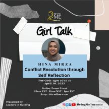 Girl Talk Monthly Session – Conflict Resolution through self reflection