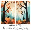 Big & Little Side-by-Side Painting! "Harvest Hues" image