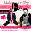 VALENTINES DAY CHEF DAN POP UP DINNER FIRST SEATING 6 - 8:00 image