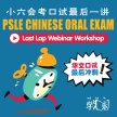 PSLE Chinese Oral Last Lap Webinar Workshop [MS] image