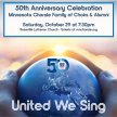 Minnesota Chorale 50th Anniversary : United We Sing image