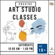 Art Studio Classes with Alex Greghi - April/May/June 2022 image