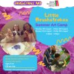 HAF - free school meals - Little Brushstrokes: Mon 22 - Fri 26 August Summer camp 2022 image
