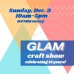 GLAM Craft Show | Winter 2023 | vendor application for event at FM Brewing image