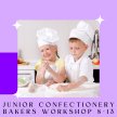Junior Confectionery Bakers Workshop: Ages 8-13 image