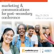 ONLINE 8th Annual Marketing & Communications for Post Secondary Conference image