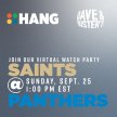 New Orleans Saints @ Carolina Panthers - HANG with Cooper & Archie Manning, DeAngelo Williams, Lance Moore and more! image