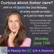 June Foster Care/Adoption Live Virtual Q&A Sessions