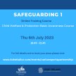Safeguarding 1 (Online Via Zoom) image