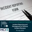 Incident Reporting and Management of Serious Incident Reviews (23 August 2023) image