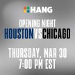 MLB Opening Night - HANG for Houston Astros vs Chicago White Sox with Roy Oswalt, Brad Lidge and more! image