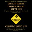 Songwriters at Play Presents Effron White, Lauren Blaine & Steve Key image