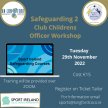Safeguarding 2 - Club Children's Officer image