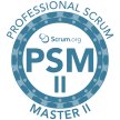 Fortgeschrittenen Professional Scrum Master Online Training mit PSM II Zertifikat image