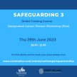 Safeguarding 3 (Online via Zoom) image