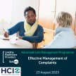 Effective Management of Complaints (30 August 2023) image