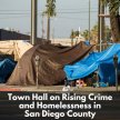 Town Hall on Rising Crime and Homelessness in San Diego County image