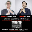Greg & Gleib It's a G thing: Improvised Comedy with Greg Proops & Ben Gleib image