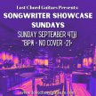 Songwriter Showcase Sunday image