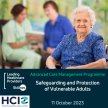 Safeguarding and Protection of Vulnerable Adults (25 October 2023) image