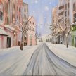 Snow-Covered Capitol Street Painting Experience image