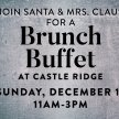 Brunch Buffet with Santa & Mrs. Claus image