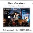 Griffin Opera House Presents "The MAGIC of CHRISTMAS"  with Rich Crawford image