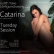 TUESDAY session September 26th with Catarina /  Unguided Life Drawing Session image