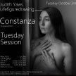 TUESDAY session October 3rd with Constanza/  Unguided Life Drawing Session image