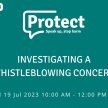 Investigating a Whistleblowing Concern image