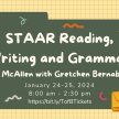 STAAR Reading, Writing and Grammar in McAllen with Gretchen Bernabei image