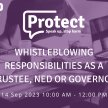 Whistleblowing Responsibilities as a Trustee, NED or Governor image