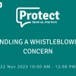 Handling a Whistleblowing Concern image