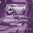 Face to Face - Whistleblowing Training image