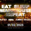 Eat, sleep, Warehouse, repeat @Duplex