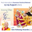 Post-International Summer Festival Retreat (non-residential) with Gen Ananda image