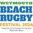 Weymouth Beach Rugby Fest 2024 - Sponsored by Hawk Group Services image