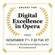 Awards for Digital Excellence in Opera Ceremony image
