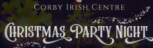 Christmas Party Night - The New Harmony - Friday 1st December 2023 - FULL PAYMENT TICKET