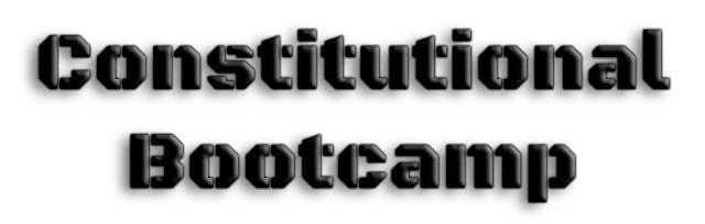 Constitutional Bootcamp - Brazos
