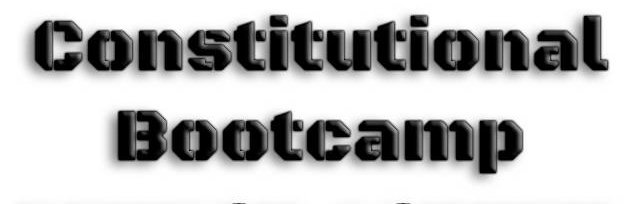 Constitutional Bootcamp - Denton