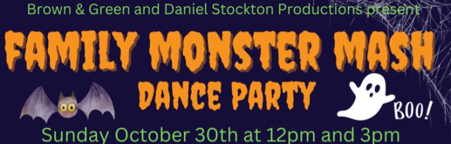 Family Monster Mash-Dance Party