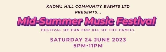 Knowl Hill Mid-Summer Music Festival - MSM23