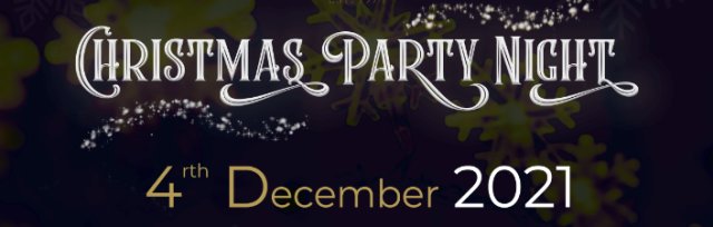 Christmas Party Night - The Atlantics - Saturday 4th December 2021 - FULL PAYMENT TICKET