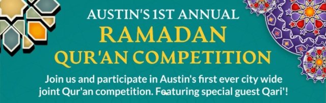 Austin's 1st Annual Qur'an Competition