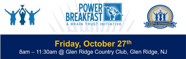 The POWER BREAKFAST October 27th