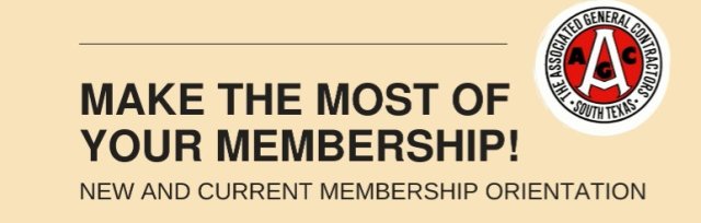 AGC Membership Orientation