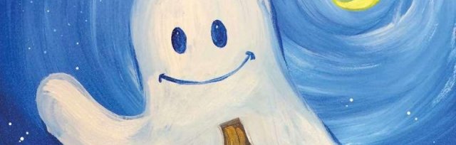 Ghost Pumpkin Painting Experience