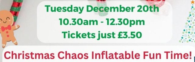 Christmas Chaos Inflatable Funtime!