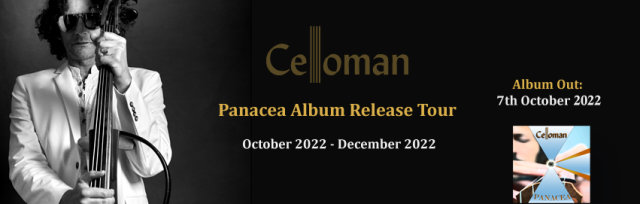 Celloman, support from Pablo Hussey